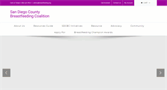 Desktop Screenshot of breastfeeding.org